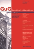 GuG 5/2015 Grundstücksmarkt und Grundstückswert
