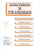 Slovak Journal of Civil Engineering ISSN 1210-3896