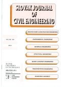 Slovak Journal of Civil Engineering Slovak Journal of Civil Engineering ISSN 1210-3896